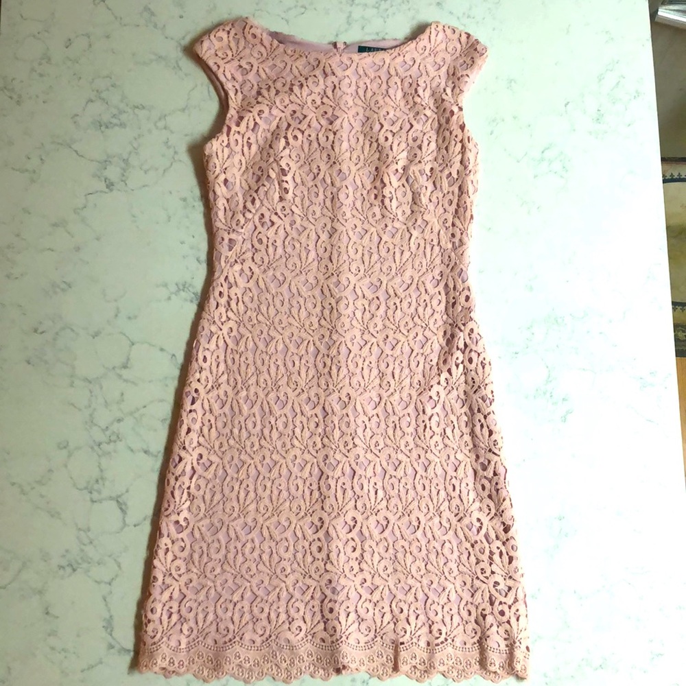 Ralph Lauren crochet/lace dress